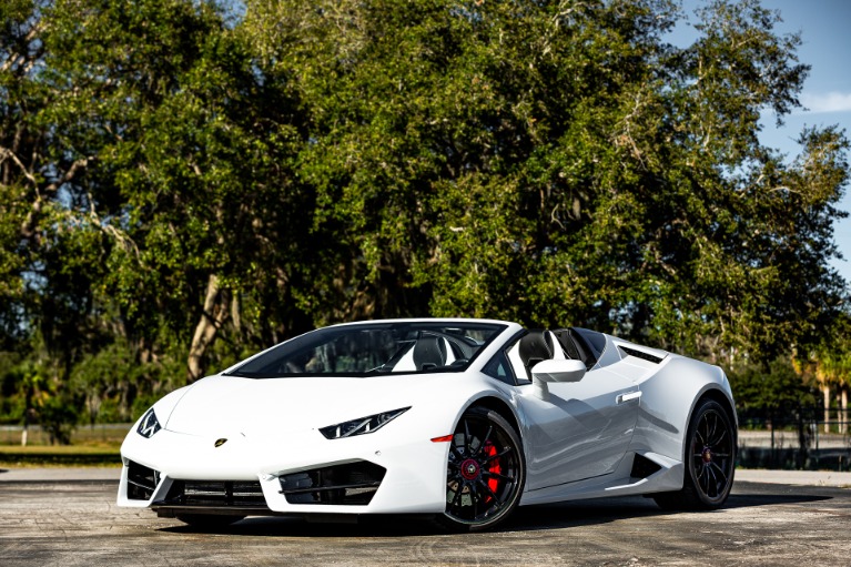 Used 2019 Lamborghini Huracan LP 580-2 Spyder for sale Sold at McLaren Orlando LLC in Titusville FL 32780 2