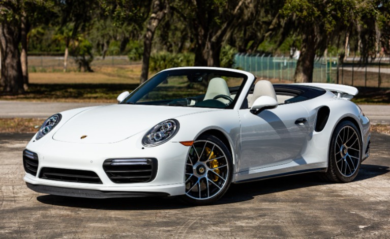 Used 2018 Porsche 911 Turbo S for sale Sold at McLaren Orlando LLC in Titusville FL 32780 2