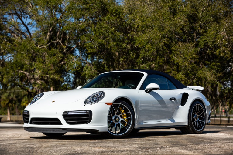 Used 2018 Porsche 911 Turbo S for sale Sold at McLaren Orlando LLC in Titusville FL 32780 1