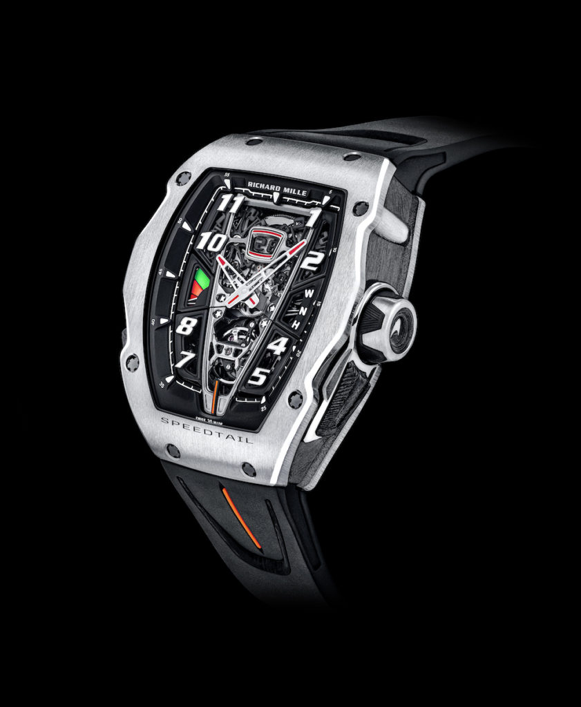 McLaren Automotive and Richard Mille Unveil Exclusive RM 40-01 Speedtail Timepiece