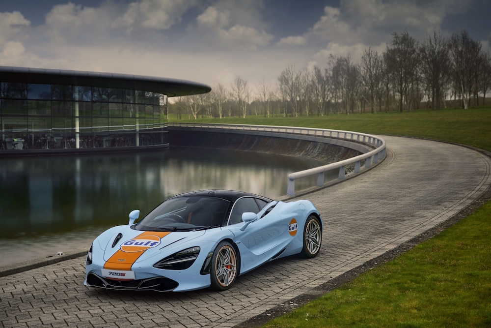 McLaren Special Operations Recreates Legendary Gulf Livery for 720S to Celebrate Two Iconic Brands and Personalisation Possibilities