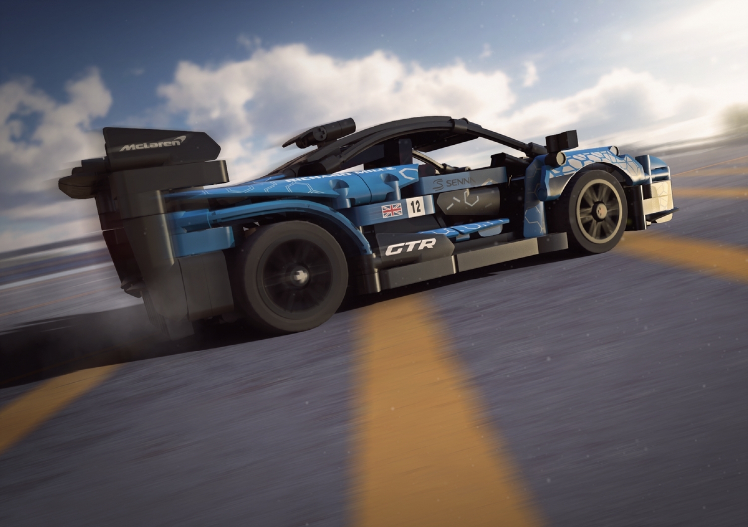 Start your engines: line up to race the LEGO® Technic™ McLaren Senna GTR in Asphalt 9: Legends Grand Prix